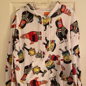 Nickelodeon SpongeBob cartoon hoodie